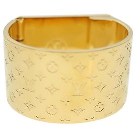 LOUIS VUITTON Nanogram sciarpa anello spilla tono oro M00226 LV Aut 43574 Altro