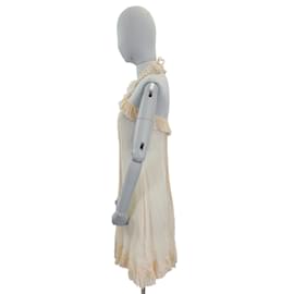 Strenesse-STRENESSE Robes EN 36 silk-Beige
