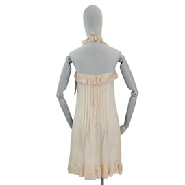 Strenesse-STRENESSE Robes EN 36 silk-Beige