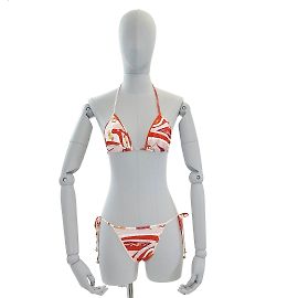 EMILIO PUCCI Bademode FR 42 SYNTHETIK Weiß