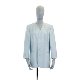 Autre Marque-NICHT SIGN / UNSIGNED Jacken FR 40 Wolle-Blau
