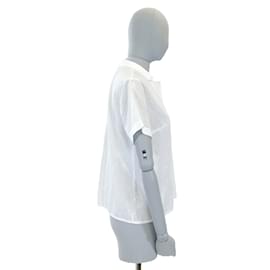 Autre Marque-NON SIGNE / UNSIGNED  Tops FR 44 Polyester-White