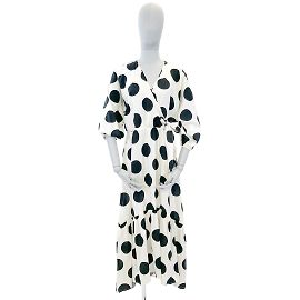 Vintage NON SIGNE / UNSIGNED  Dresses International M Synthetic Black