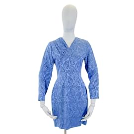 Lanvin-LANVIN  Dresses FR 36 SYNTHETIC-Blue