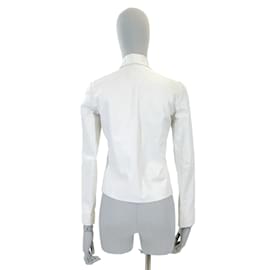 Lanvin-LANVIN  Leather jackets FR 36 SYNTHETIC-White