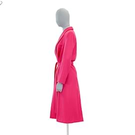 Yves Saint Laurent-YVES SAINT LAURENT  Coats FR 38 WOOL-Pink