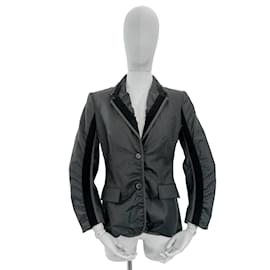 Yves Saint Laurent-YVES SAINT LAURENT Chaquetas FR 40 Lana-Negro