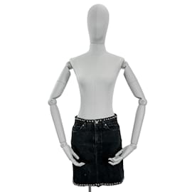 Yves Saint Laurent-YVES SAINT LAURENT  Skirts FR 28 cotton-Black