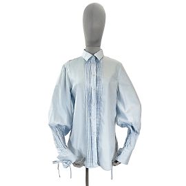 ANN DEMEULEMEESTER Tops FR 40 Algodón Azul