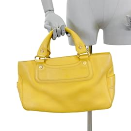 Céline-CELINE Handtaschen Leder-Gelb