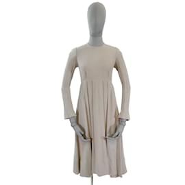 Chloé-Robes CHLOE EN 38 Viscose-Beige