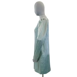 Lanvin-LANVIN  Dresses FR 36 WOOL-Turquoise