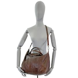 Longchamp-LONGCHAMP  Handbags   leather-Brown