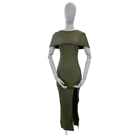 Autre Marque-ELLEME  Dresses FR 36 SYNTHETIC-Green