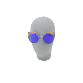 Autre Marque-GENTLE MONSTER Sonnenbrille aus Metall-Blau