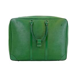 Louis Vuitton-LOUIS VUITTON  Travel bags   leather-Green