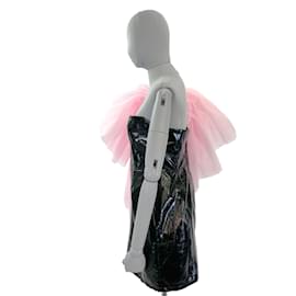 Autre Marque-NON SIGNE / UNSIGNED  Dresses International M Synthetic-Black