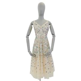 NEEDLE & THREAD Kleider FR 40 Polyester Roh
