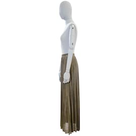Autre Marque-NON SIGNE / UNSIGNED  Skirts International L Polyester-Khaki