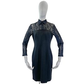 THIERRY MUGLER Vestidos FR 40 SINTÉTICO Preto