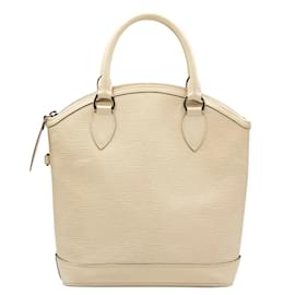 Louis Vuitton-Lockit Epi Ivory Grey Epi Leather-Grey