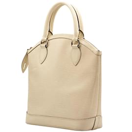 Louis Vuitton-Lockit Epi Ivory Grey Epi Leather-Grey