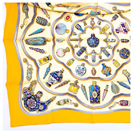 Hermès-fular de seda-Multicolor