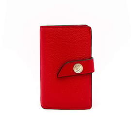 Michael Kors-Envelope Wallet aus rotem Leder-Rot