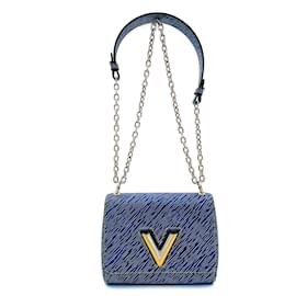 Louis Vuitton-Epi Twist PM Epi Jeans-Azul