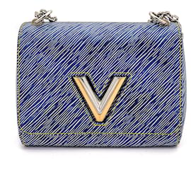 Louis Vuitton-Epi Twist PM Epi Denim-Bleu