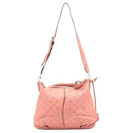 Louis Vuitton-Mahina Selene PM Pink Leather-Pink