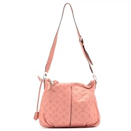 Louis Vuitton-Mahina Selene PM Pink Leather-Pink