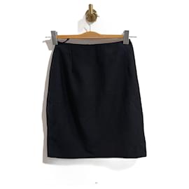 Versace-VERSACE  Skirts T.IT 38 WOOL-Black