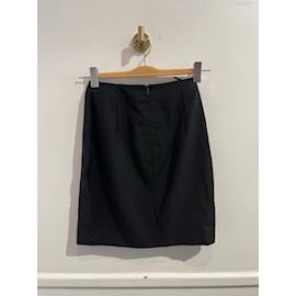 Versace-VERSACE  Skirts T.IT 38 WOOL-Black