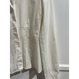 Alexander Mcqueen-ALEXANDER MCQUEEN  Tops T.IT 40 cotton-White