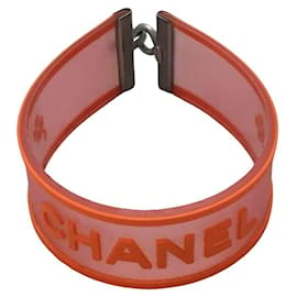 Chanel-***Bracelet multicolore Chanel-Rose,Multicolore,Orange