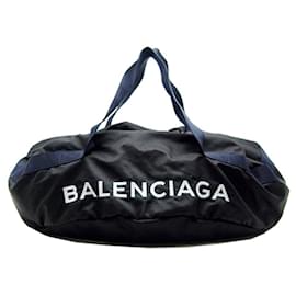 Balenciaga-***Bolsa de viaje Balenciaga-Negro,Azul marino