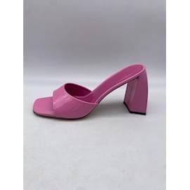 Autre Marque-BY FAR  Sandals T.EU 38 Patent leather-Pink