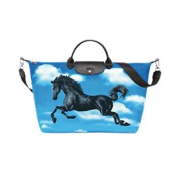 Borse LONGCHAMP T.  cotton Blu