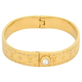 Louis Vuitton Blooming Supple Gold Plated Bracelet - Yellow Gold / Bracelet | Pre-owned & Certified | used Second Hand | Womens