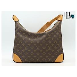 Sac à main boulogne en toile Louis Vuitton Black in Cloth - 36107945