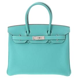 Hermès-Hermès Birkin 30-Blue