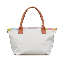 Hermès-Hermès White Toile Petit H So-Other