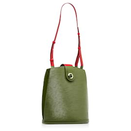 Louis Vuitton-Louis Vuitton Red Epi Cluny-Red