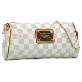 Louis Vuitton-Louis Vuitton White Damier Azur Eva-White