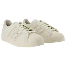 Y3-Y-3 Superstar Sneakers - Y-3 - Leather - Off White-Brown,Beige