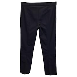 The row-Pantalones de pernera recta The Row en algodón negro-Negro
