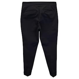 Etro-Etro Straight Leg Pants in Black Cotton-Black