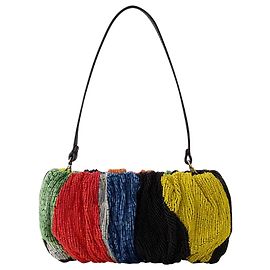 Pouf Perlé - Staud - Viscose - Vague Marbre Multicolore