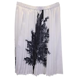 Autre Marque-N21 Clementine Pleated Skirt in White Polyester-Other